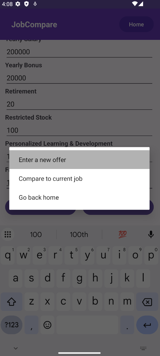 Job Compare Android App Image #4