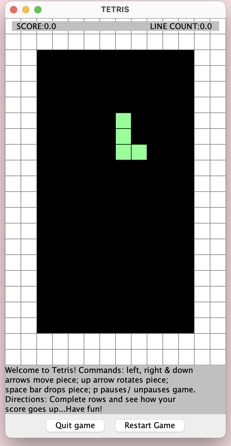 Tetris Game Image #1