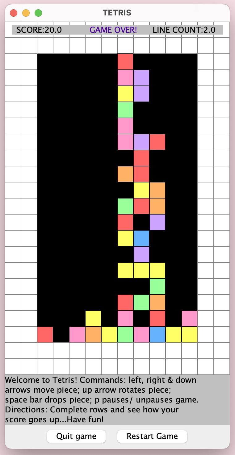 Tetris Game Image #5